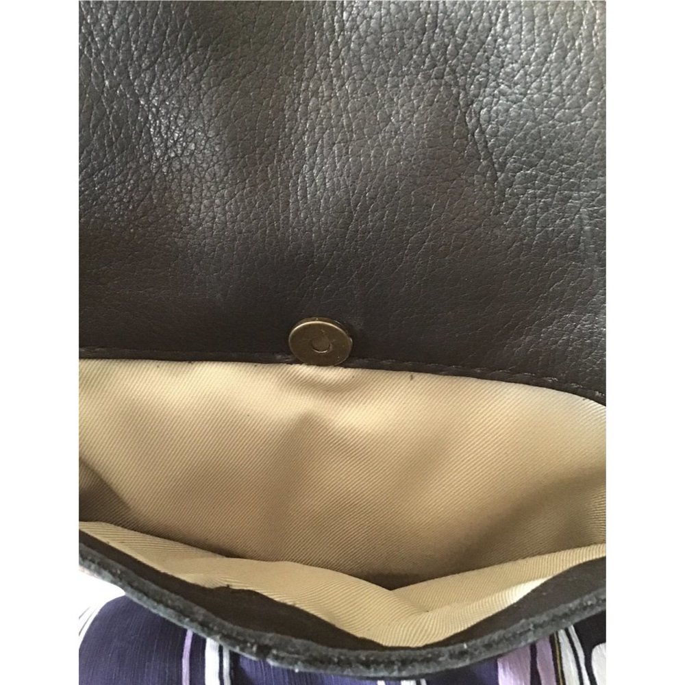 NWT AMERICAN LTHR COMPNY BLK SHLDR SHPR. Sold. 1 available see closet. - Picture 10 of 11